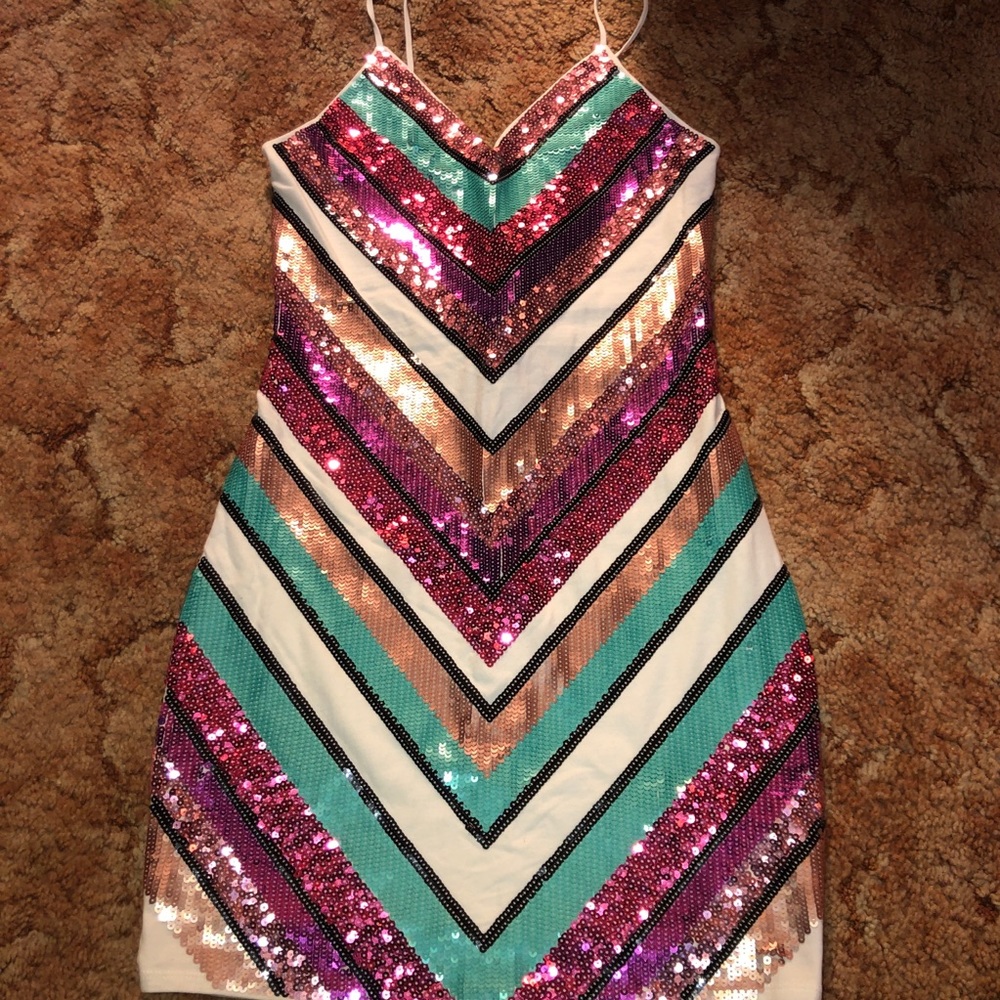 Express Sequin Dress